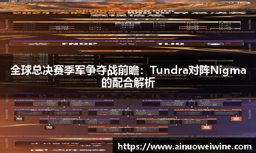 全球总决赛季军争夺战前瞻：Tundra对阵Nigma的配合解析
